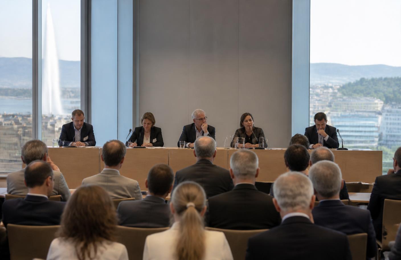 Conférence économique à Genève