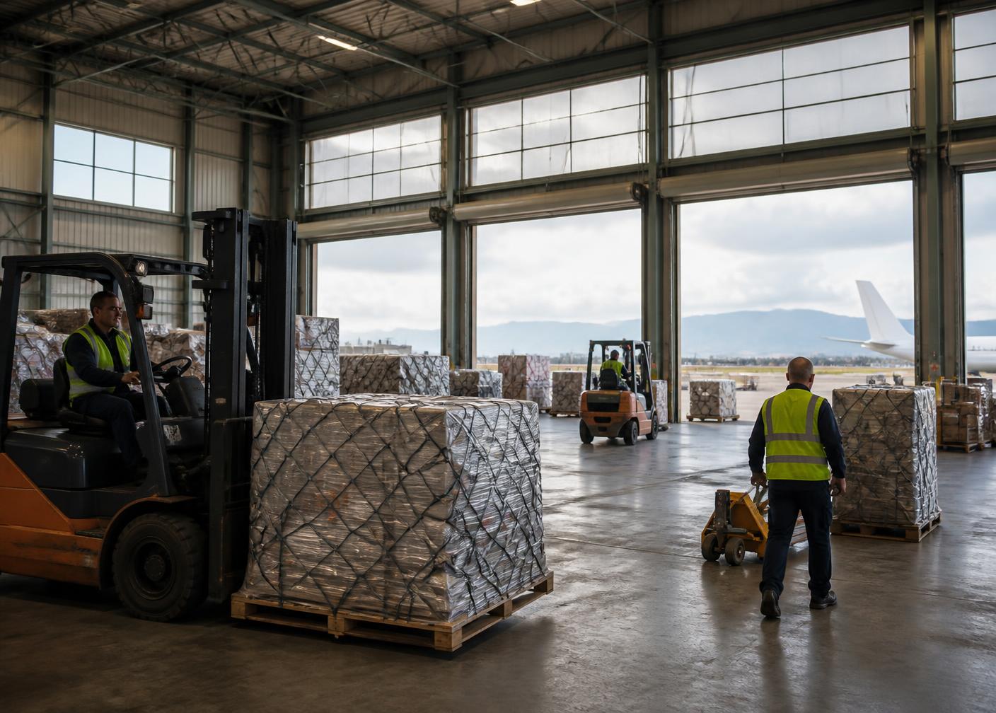 Fret aérien destiné aux entreprises exportatrices